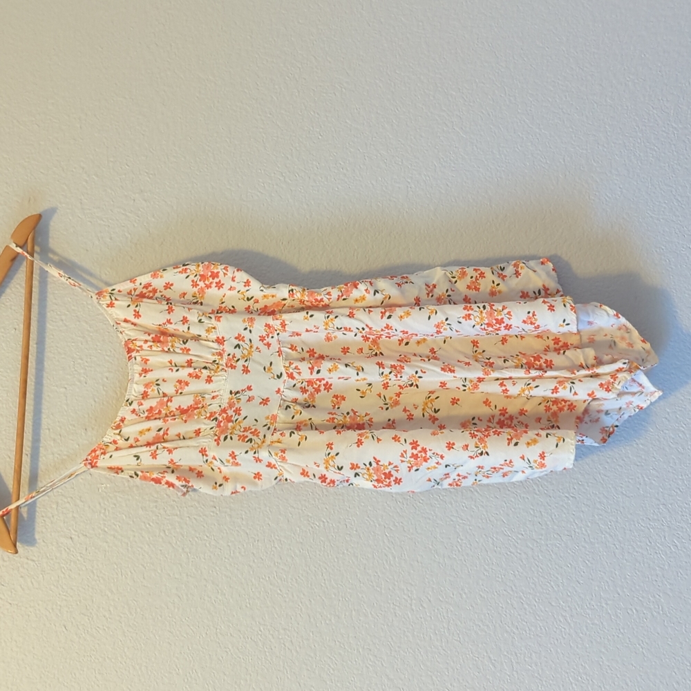 Romper with pockets & open back